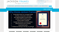 Desktop Screenshot of jacksonframes.com.au
